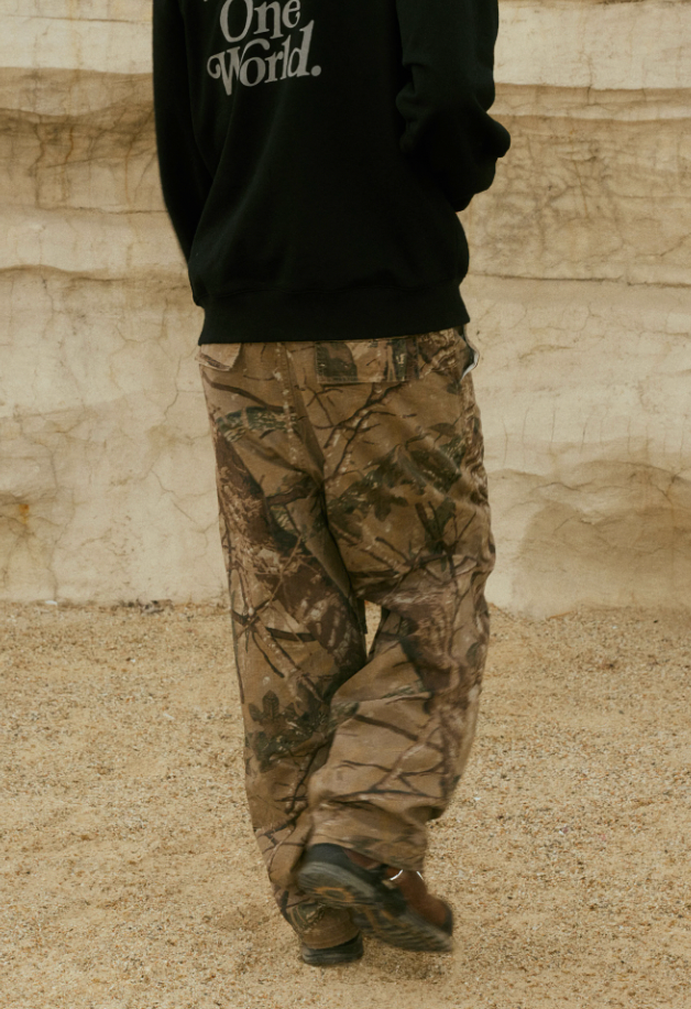 Rugged Tree Camouflage Old Work Pants