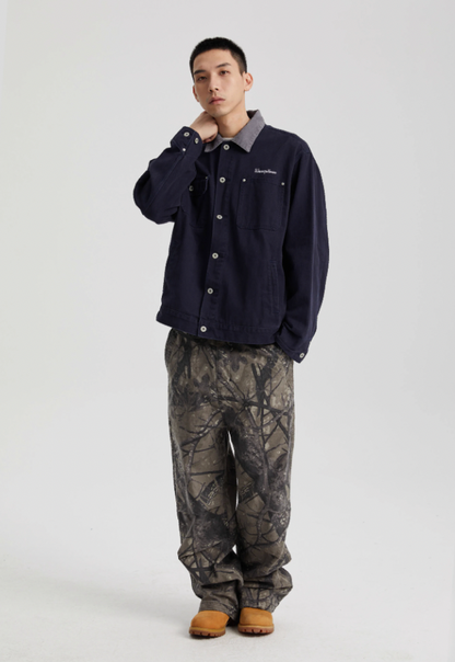 Rugged Tree Camouflage Old Work Pants