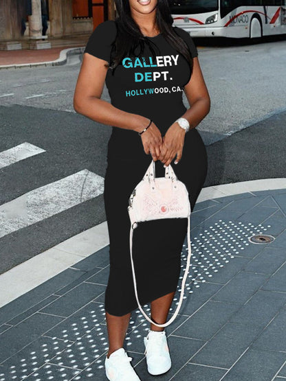 Gallery Dept Letter Print T-shirt Ar506