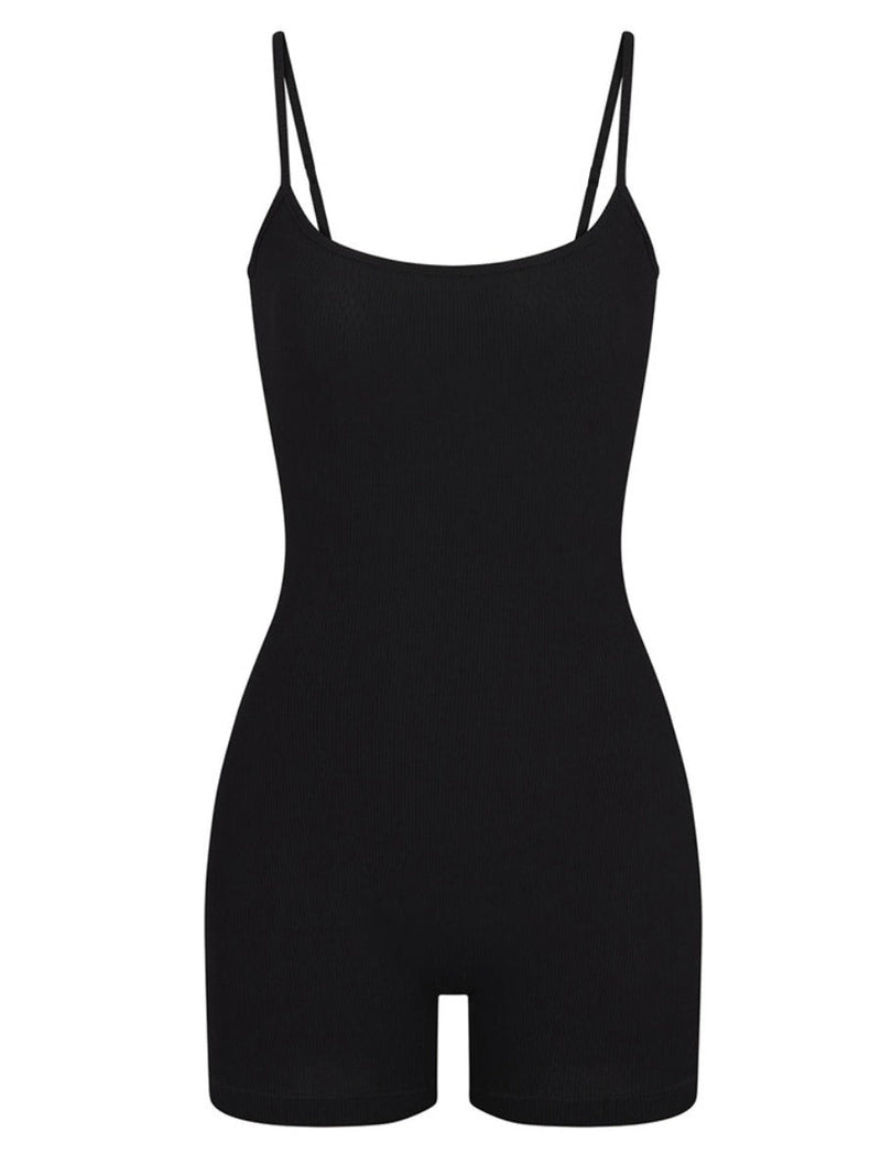 Basics Adjustable Strap Skinny Romper Ar5018