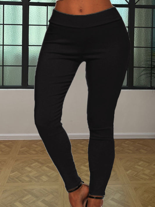 Basics High Waist Skinny Pants Ar5043