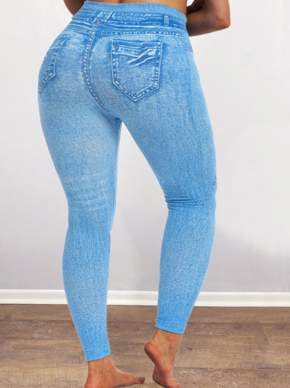 High Waist Butterfly Letter Print Pants Bo3019