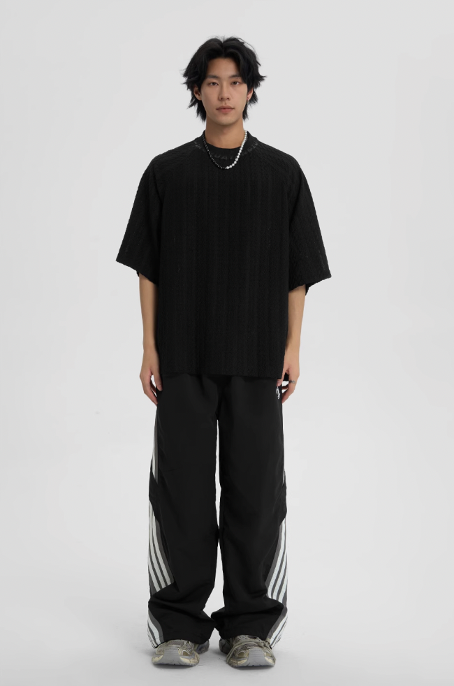 Striped Paratrooper Sports Rushing Pants