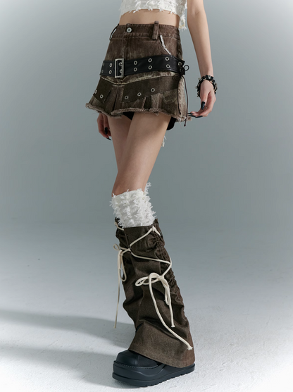 Frustration Garden Gothic Punk Cargo Shorts