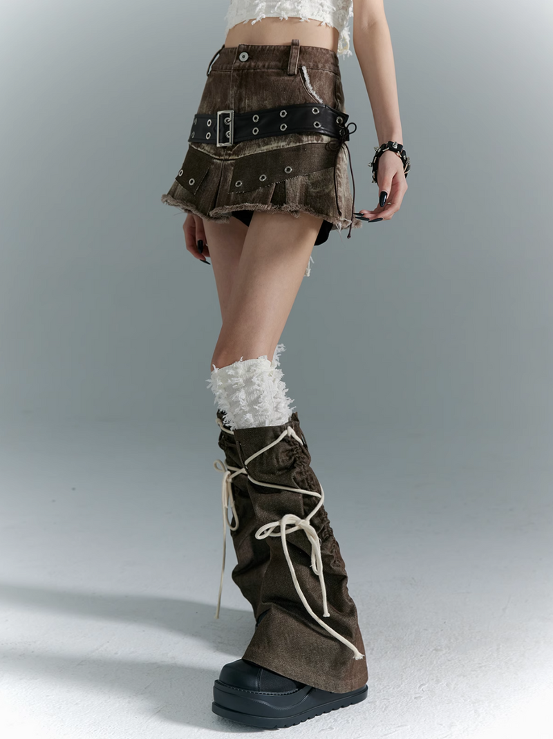 Frustration Garden Gothic Punk Cargo Shorts