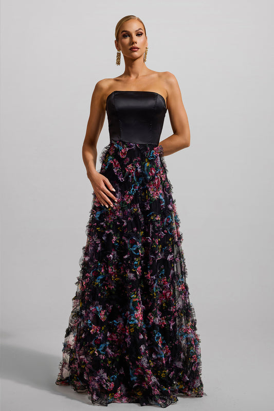 Mesh Sleeveless Maxi Dress