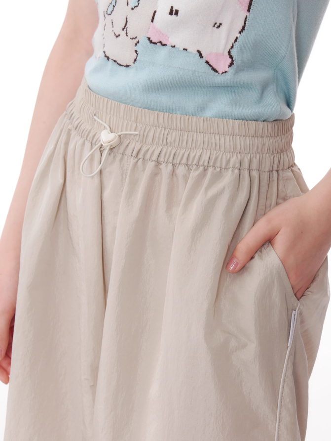Wide-leg Track Pants
