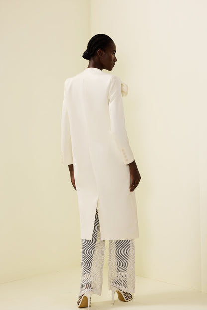 3d Long Sleeve Coat