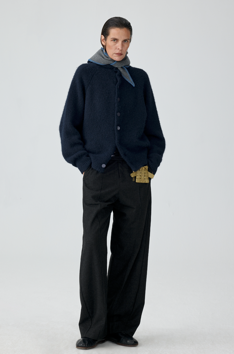Black Wide Leg Formal Pants