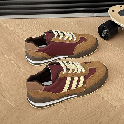 Comfort Increase Niche Retro German Training Shoes Female Summer Breathable Flat Shoes Sports Forrest Gump Shoes