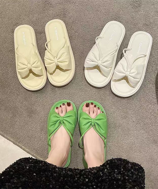 New Green Versatile Leisure Edition Slippers Shoes Ag1010