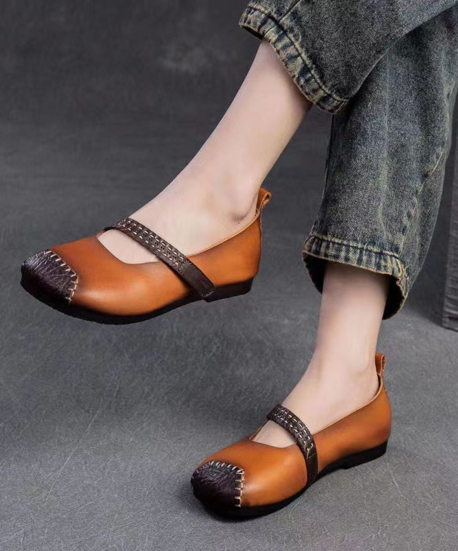 Spring Summer New Soft Bottom Comfortable Flats Shoes Cz1026