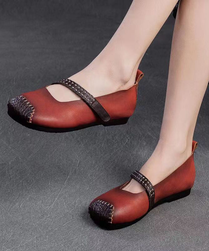 Spring Summer New Soft Bottom Comfortable Flats Shoes Cz1026