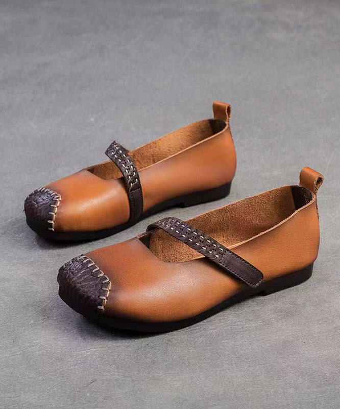 Spring Summer New Soft Bottom Comfortable Flats Shoes Cz1026