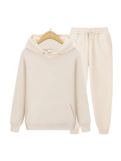 New ’s Wear Suit Sportswear Suit Color Pullover + Pants Suit Autumn and Winter Suit