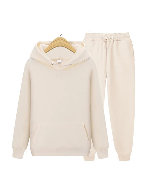 New ’s Wear Suit Sportswear Suit Color Pullover + Pants Suit Autumn and Winter Suit