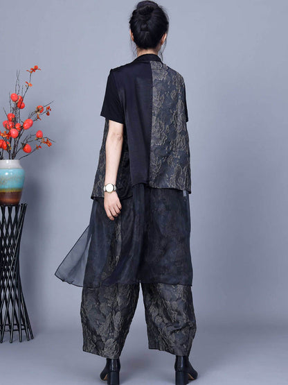 Flower Print Spring Loose Harem Pants Pa1018