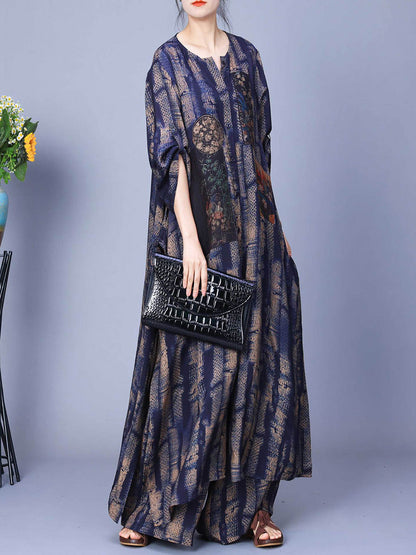 Spring Patch Spliced Long Shirt+pants Pa1023