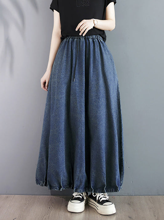 Summer Loose Denim Skirt Co1054
