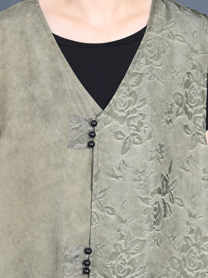 Summer Irregular Spliced Vest+pants Kl1014