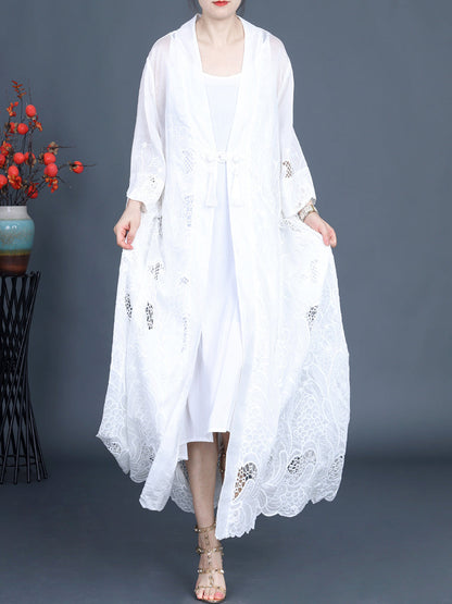 Summer Cutout Tassel Vest Dress+outwear Kl1016