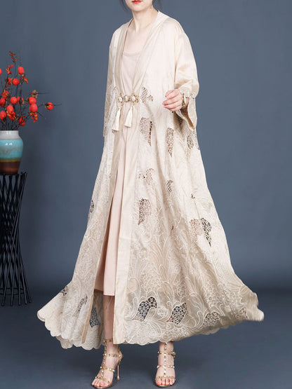 Summer Cutout Tassel Vest Dress+outwear Kl1016