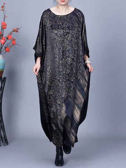 Summer Flower Spliced Maxi Dress Aa1038