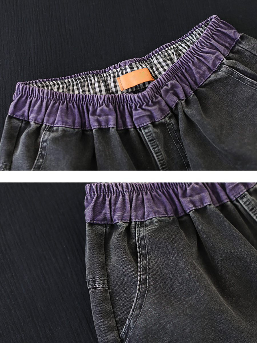 Summer Embroidery Denim Pants As1048