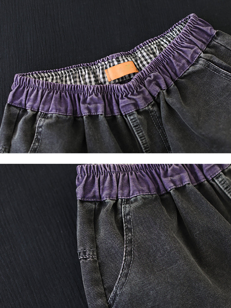 Summer Embroidery Denim Pants As1048