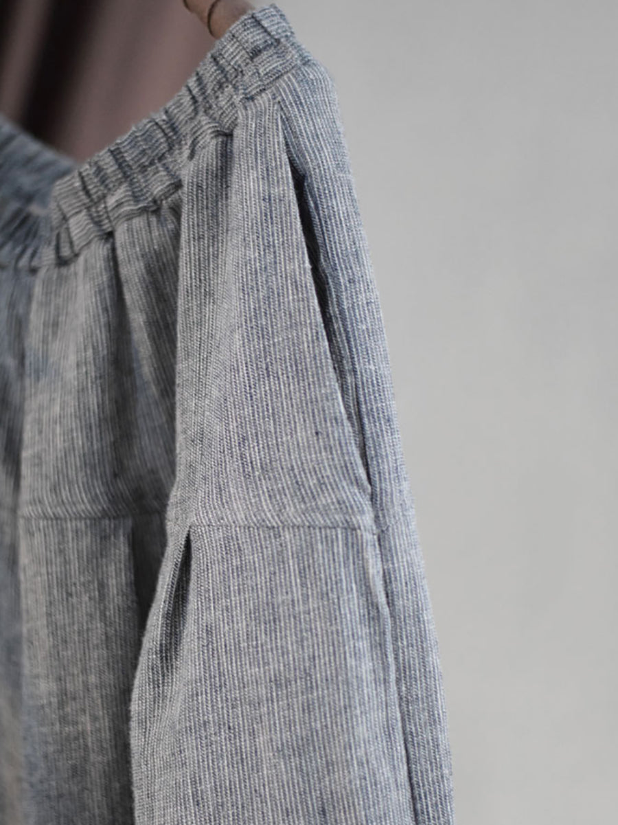 Summer Spliced Linen Wide-leg Pants Cv1001