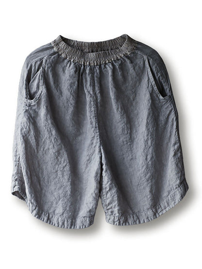 Summer Thin Linen Shorts Rr1004
