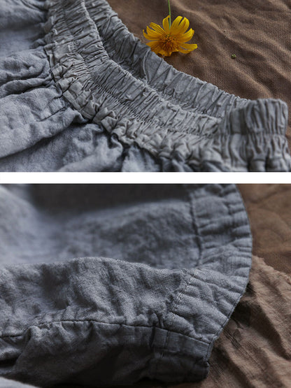 Summer Thin Linen Shorts Rr1004