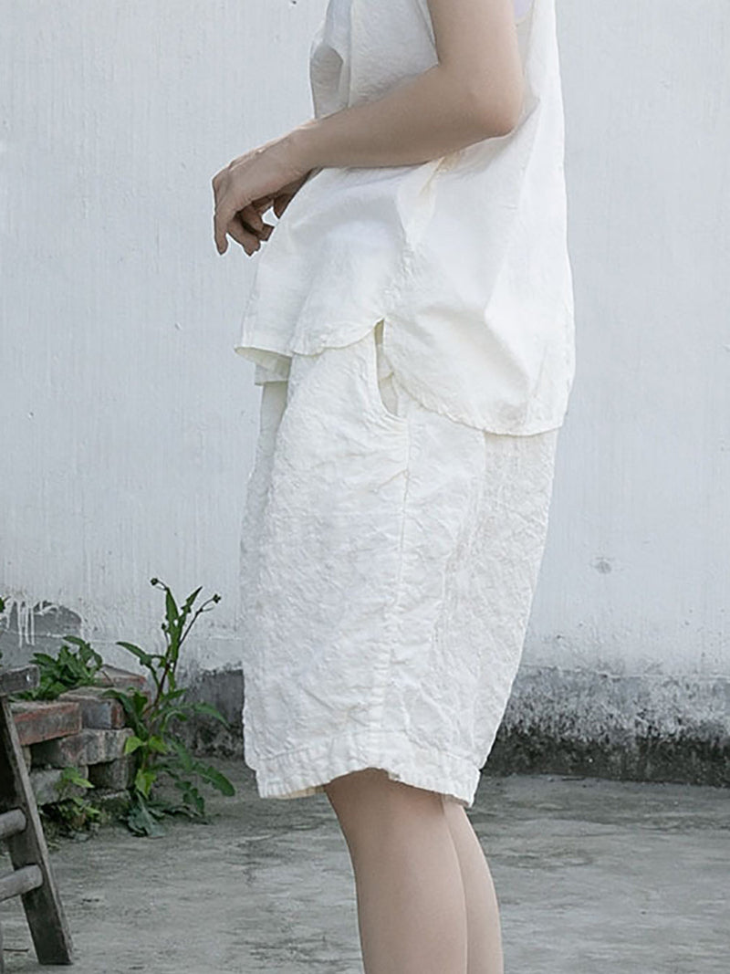 Summer Thin Linen Shorts Rr1004