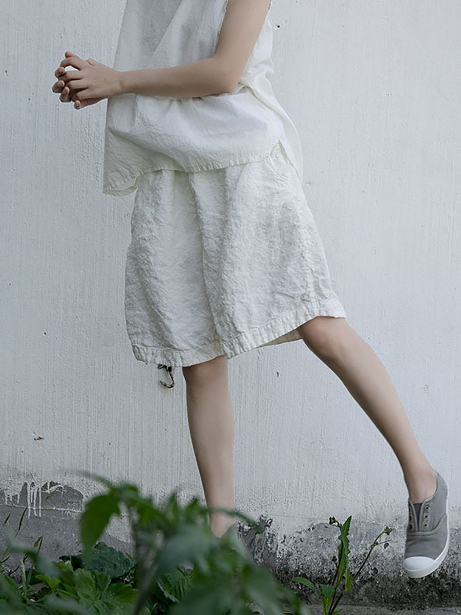 Summer Thin Linen Shorts Rr1004
