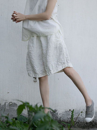 Summer Thin Linen Shorts Rr1004