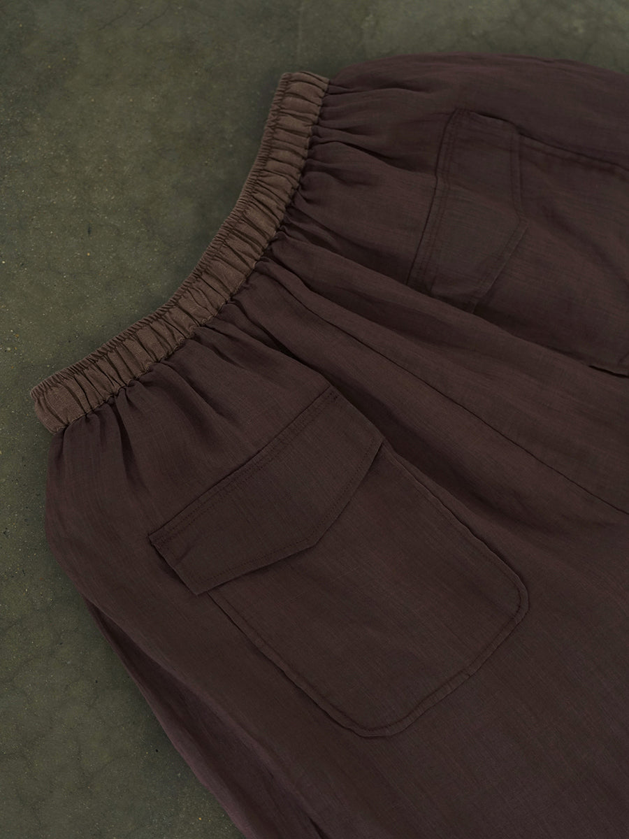 Summer Thin Ramie Harem Pants Ii1012