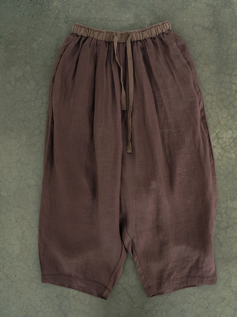 Summer Thin Ramie Harem Pants Ii1012