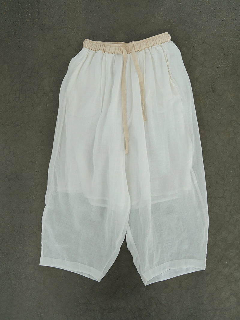 Summer Thin Ramie Harem Pants Ii1012