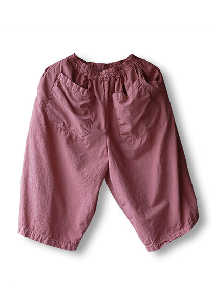Summer Loose Cotton Pants Ii1027