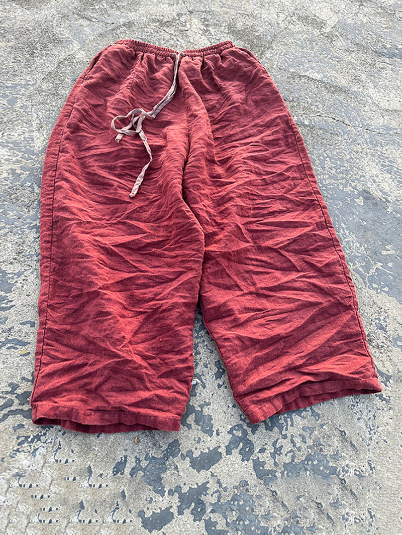 Summer Straight Linen Pants Pp1006