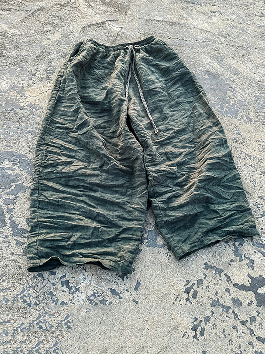 Summer Straight Linen Pants Pp1006