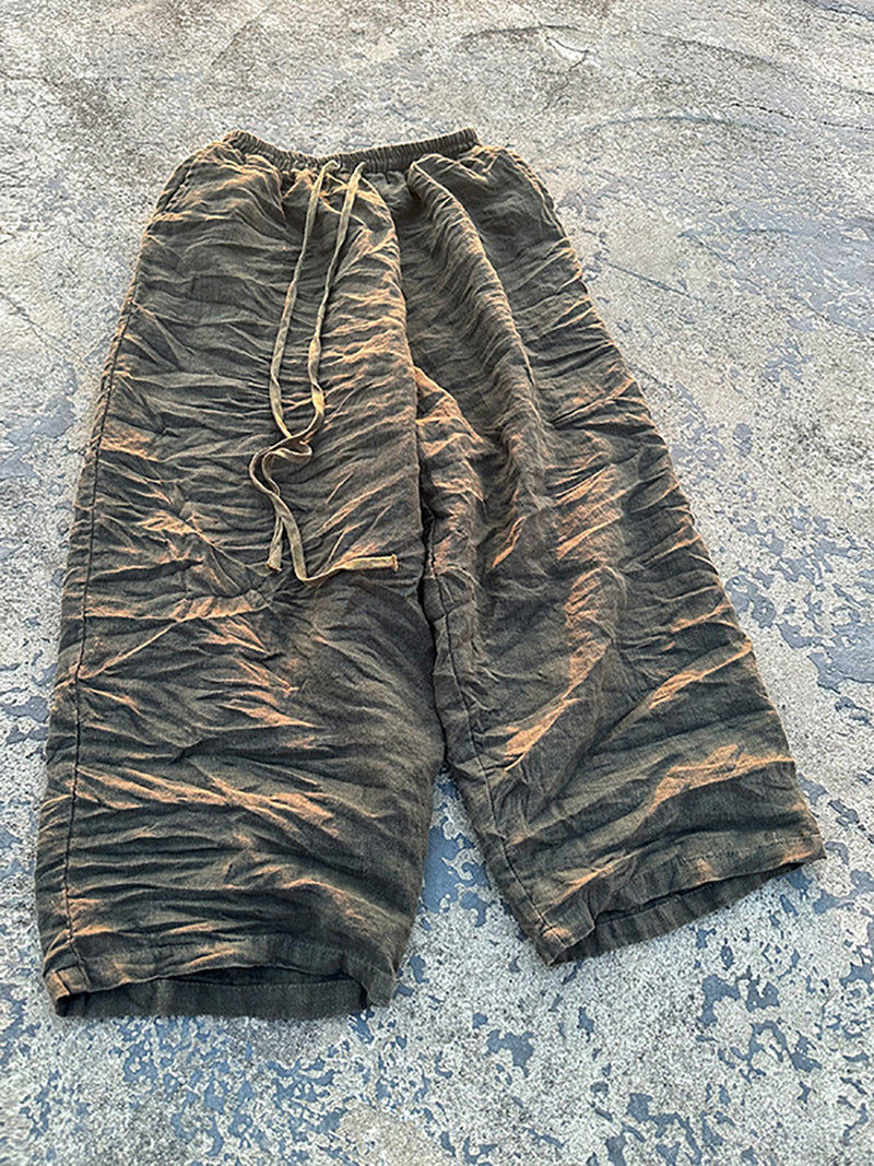 Summer Straight Linen Pants Pp1006