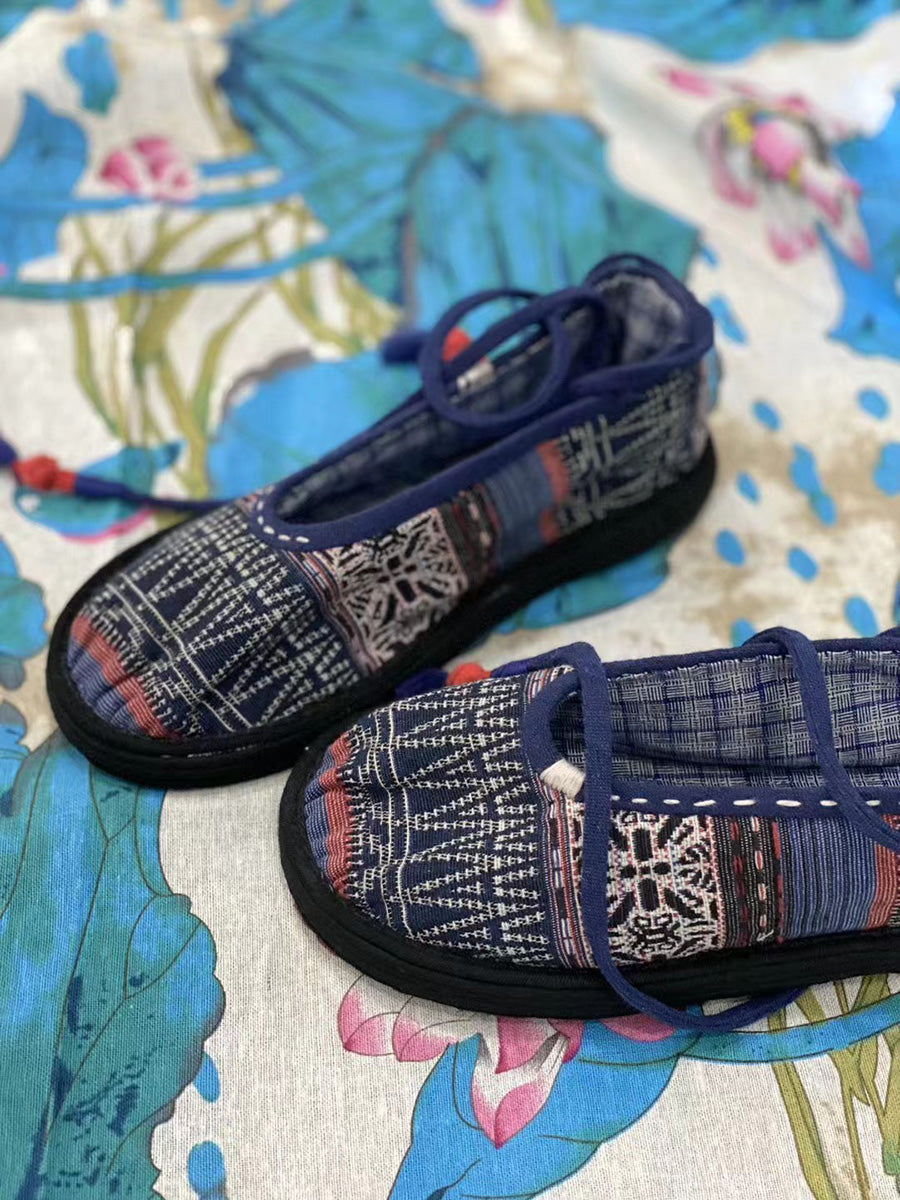 Summer Cotton Soft Flat Shoes Cc002