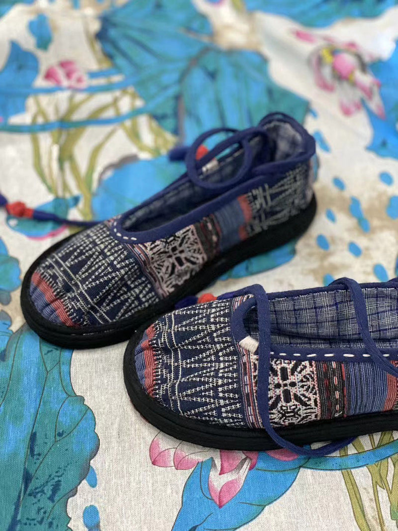 Summer Cotton Soft Flat Shoes Cc002