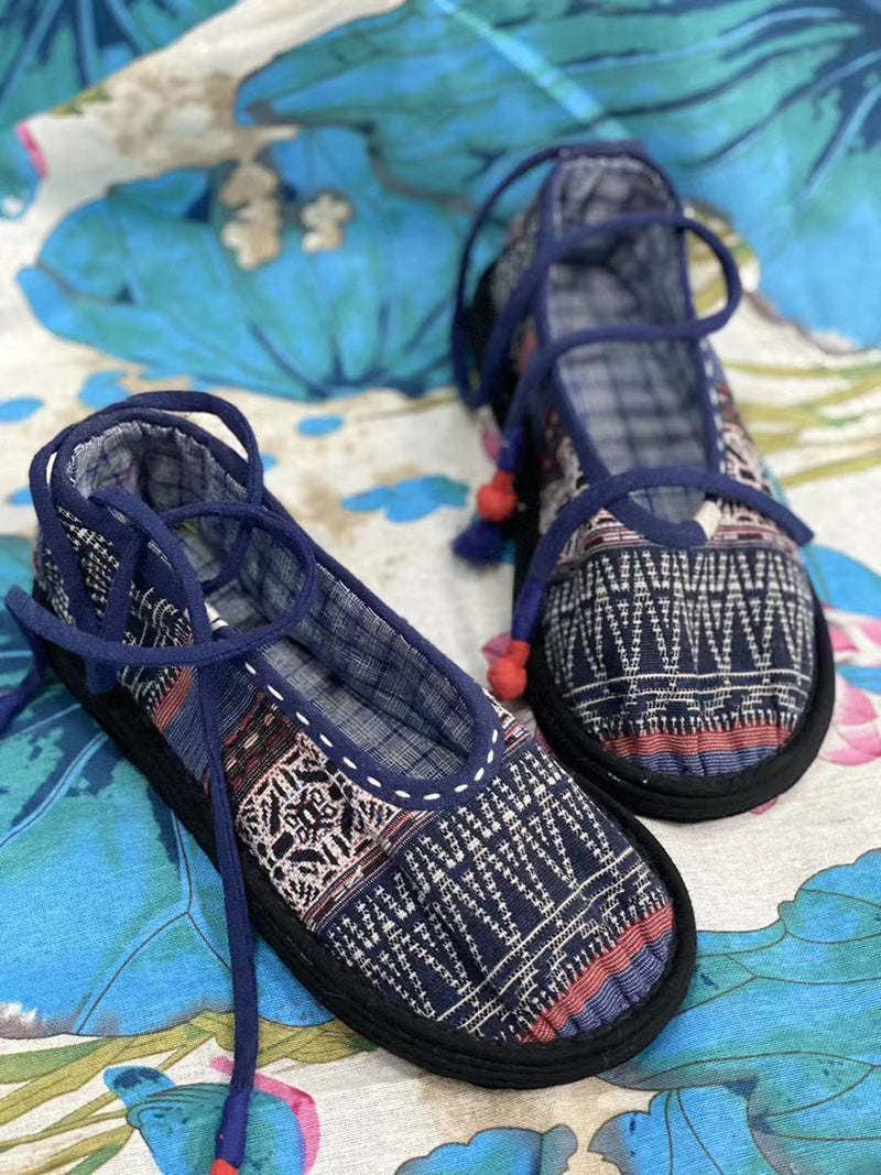 Summer Cotton Soft Flat Shoes Cc002