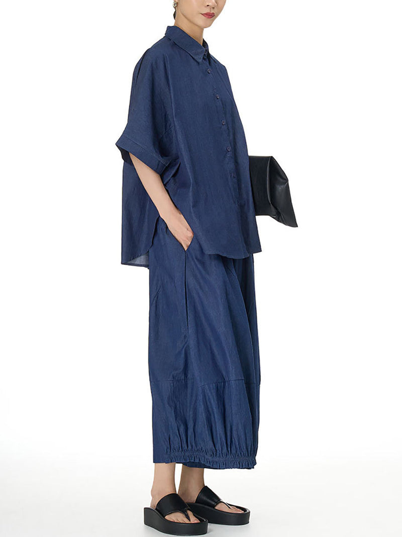 Summer Wide-leg Loose Pants Fd028