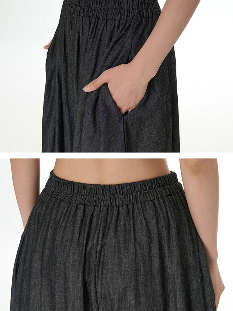 Summer Wide-leg Loose Pants Fd028