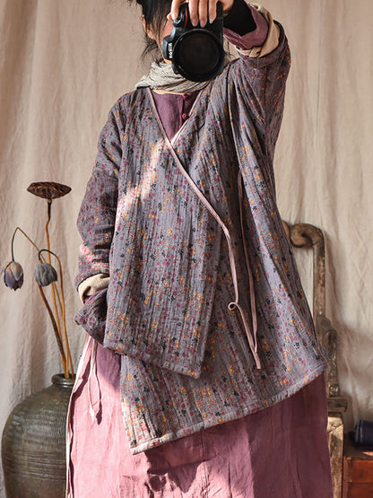 Retro Loose Irregular Hem Sweatshirt Rr021