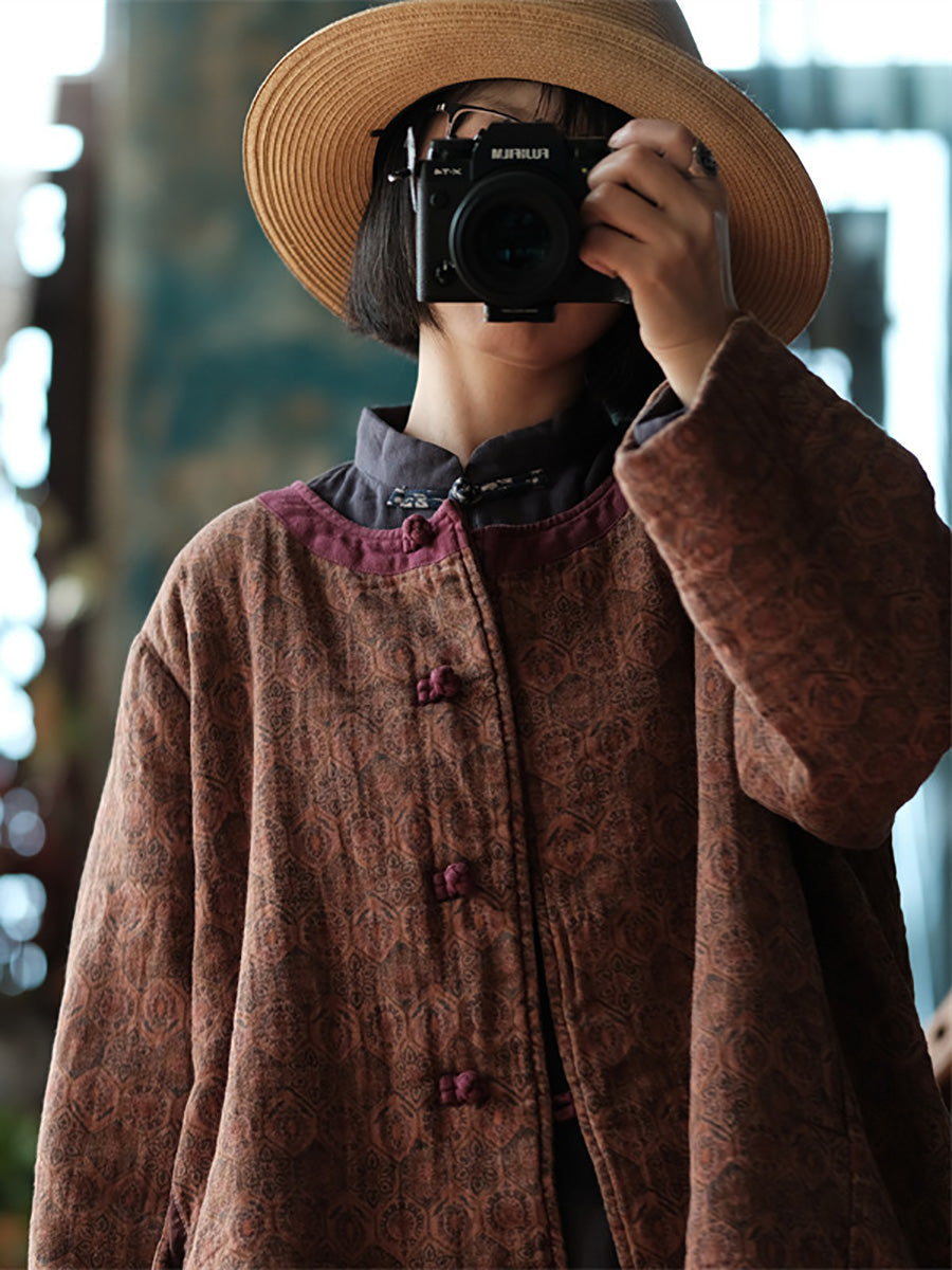 Autumn 100%cotton Short Padded Coat Ai1061