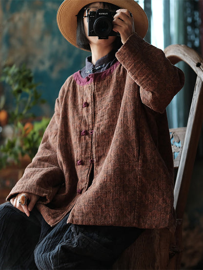 Autumn 100%cotton Short Padded Coat Ai1061